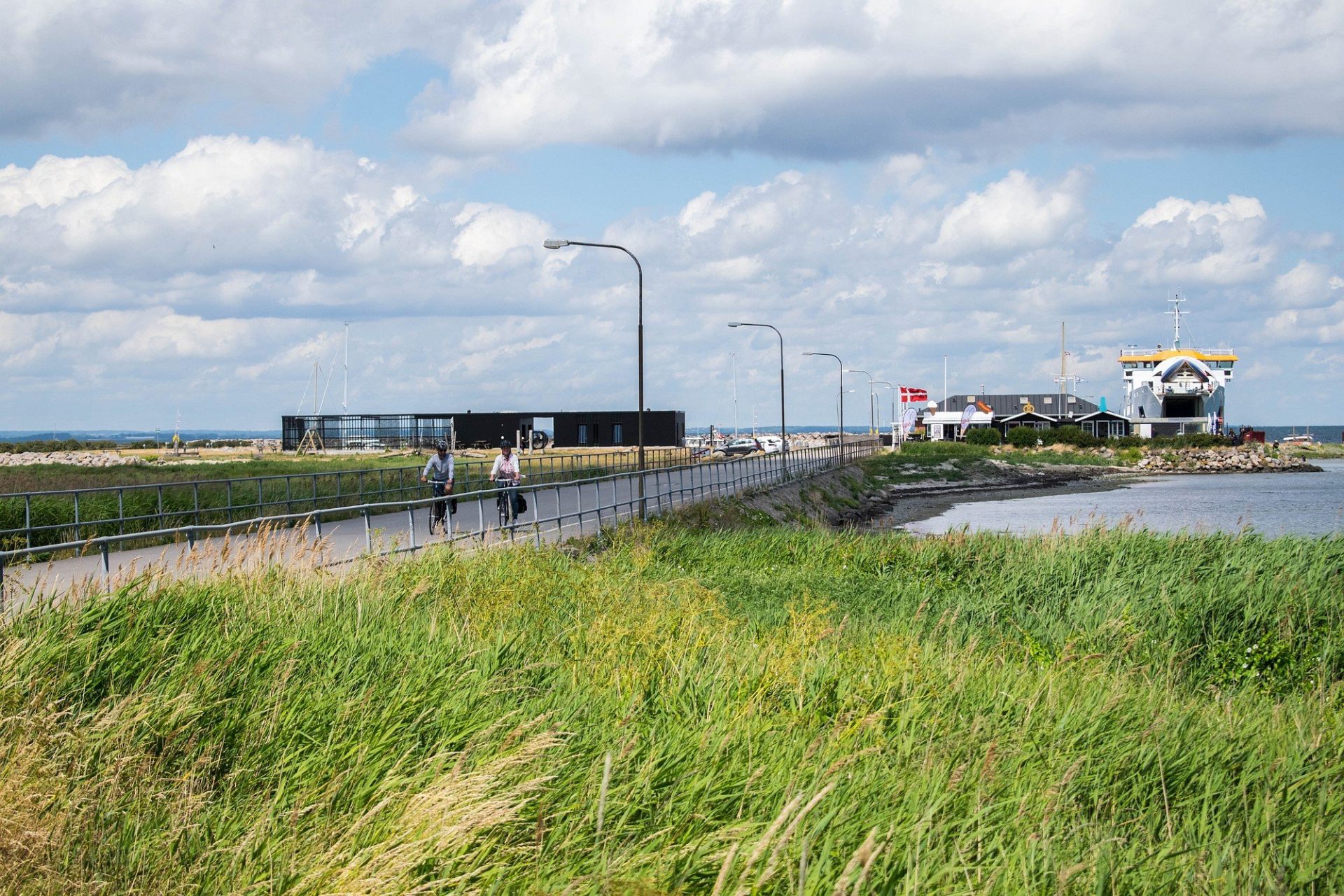 Ankunft in Endelave mit der Fähre, Horsens, Dänemark