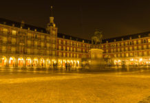 Plaza Mayor in Madrid, Spain