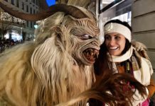 Krampuslauf in Graz, Austria