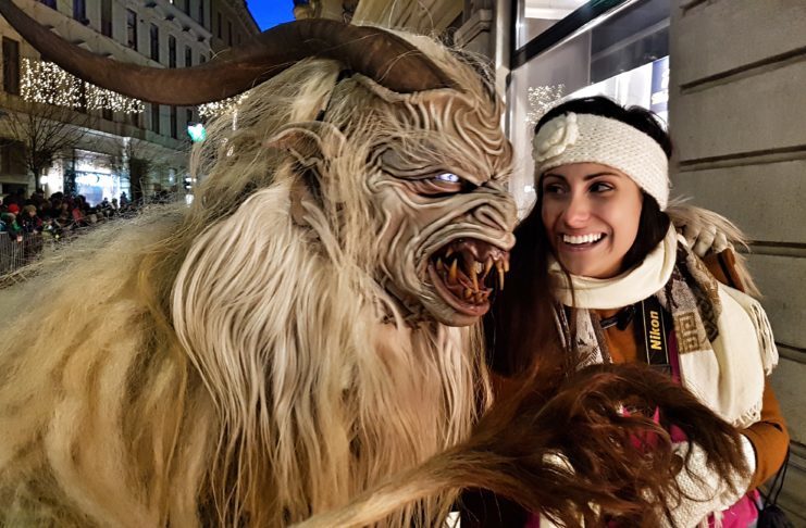 Was ist der Krampuslauf? Krampuslauf in Graz, Austria