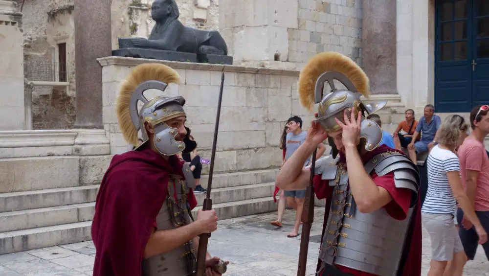 Römer in der Altstadt - Aktivitäten in Split