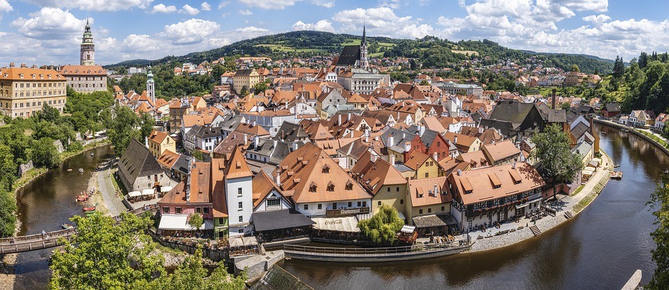 Die märchenhafte Stadt Cesky Krumlov.