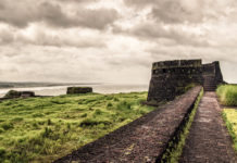 Bekal Fort, historische Orte in Kerala, Indien