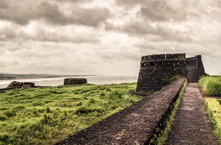 Kulturelle und historische Stätten in Kerala Bekal Fort, historische Orte in Kerala, Indien