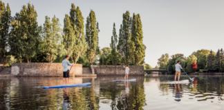 Hamburg: Wind, Wasser und weite Grünflächen Stand Up Paddling in Hamburg
