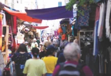 Chatuchak Wochenendmarkt in Bangkok, Thailand.