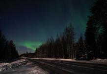 Tipps für Nordlichtreisen in Finnland Nordlichter in Rovaniemi, Finland.