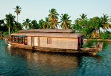 Backwaters in Kerala, Indien