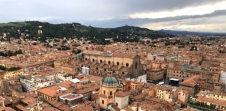 Die besten Orte in der Emilia Romagna, Italien Blick auf Bologna, Emilia Romagna, Italien