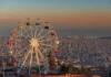 Die besten Aussichtspunkte in Barcelona Blick auf Barcelona vom Tibidabo.