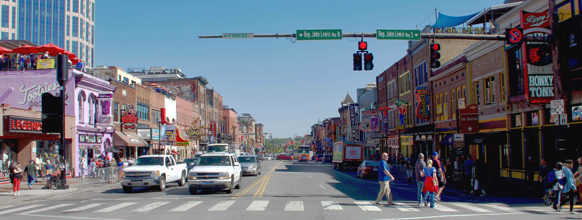 Broadway Nashville, USA.