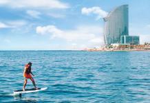 Wassersport in Barcelona Water sports in Barcelona