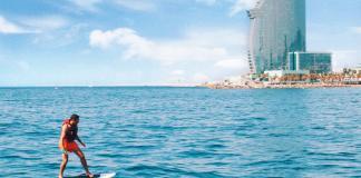 Wassersport in Barcelona Water sports in Barcelona