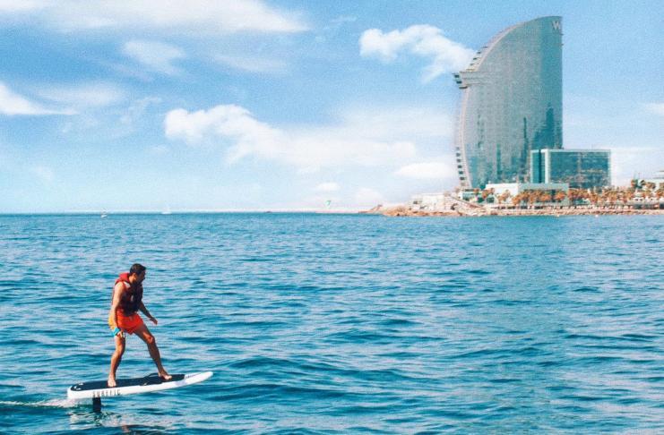 Wassersport in Barcelona Water sports in Barcelona
