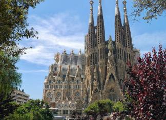 Das Beste von Barcelona Sagrada Familia in Barcelona, Spanien.