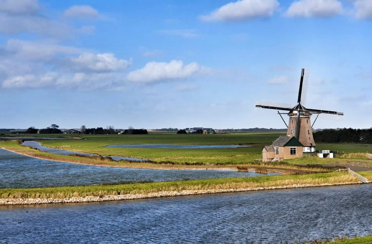 Die besten Aktivitäten auf Texel, Niederlande (einschließlich Unterkunft und Verpflegung) Opa's Windmühle auf Texel, Niederlande.