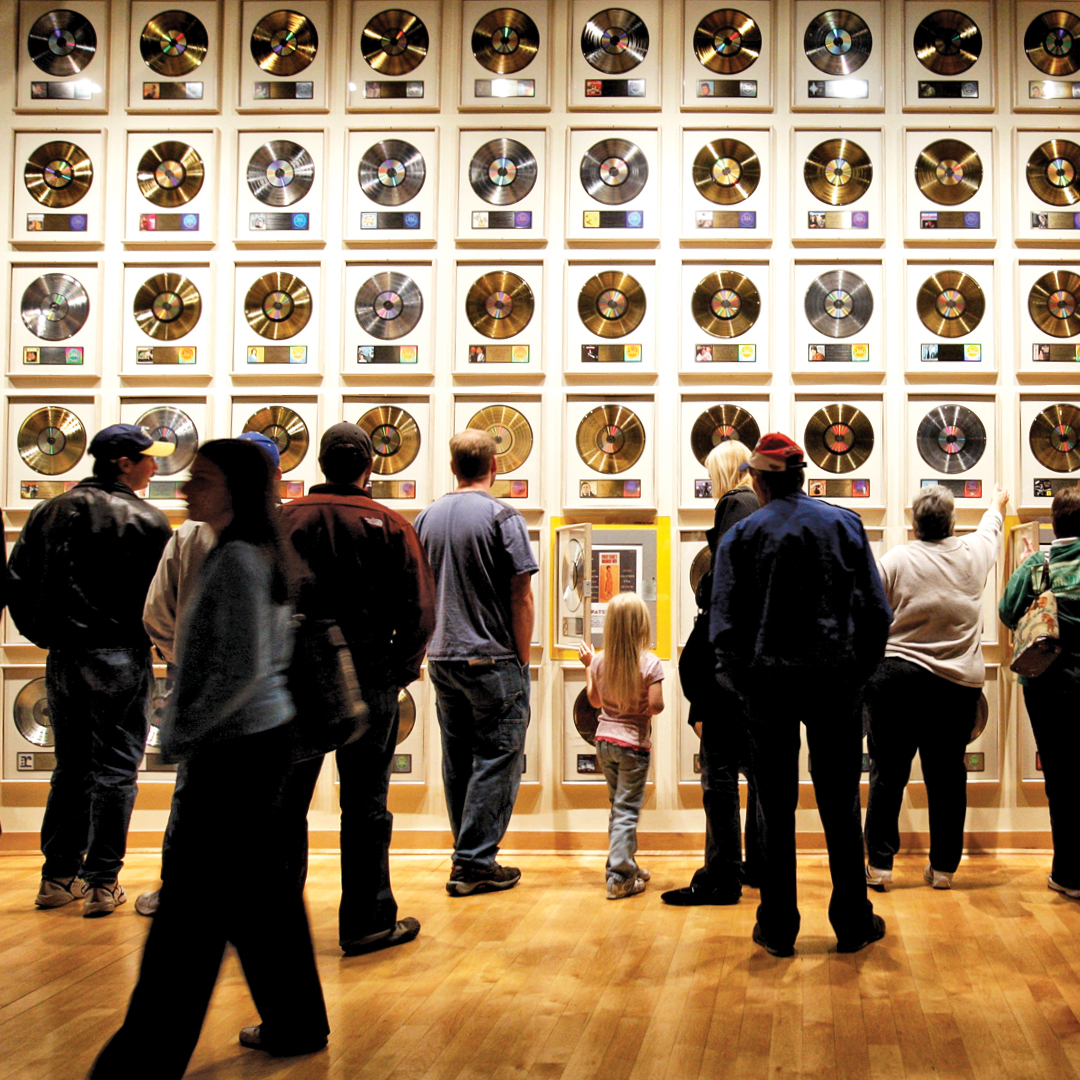 Country Music Hall of Fame and Museum in Nashville, USA.