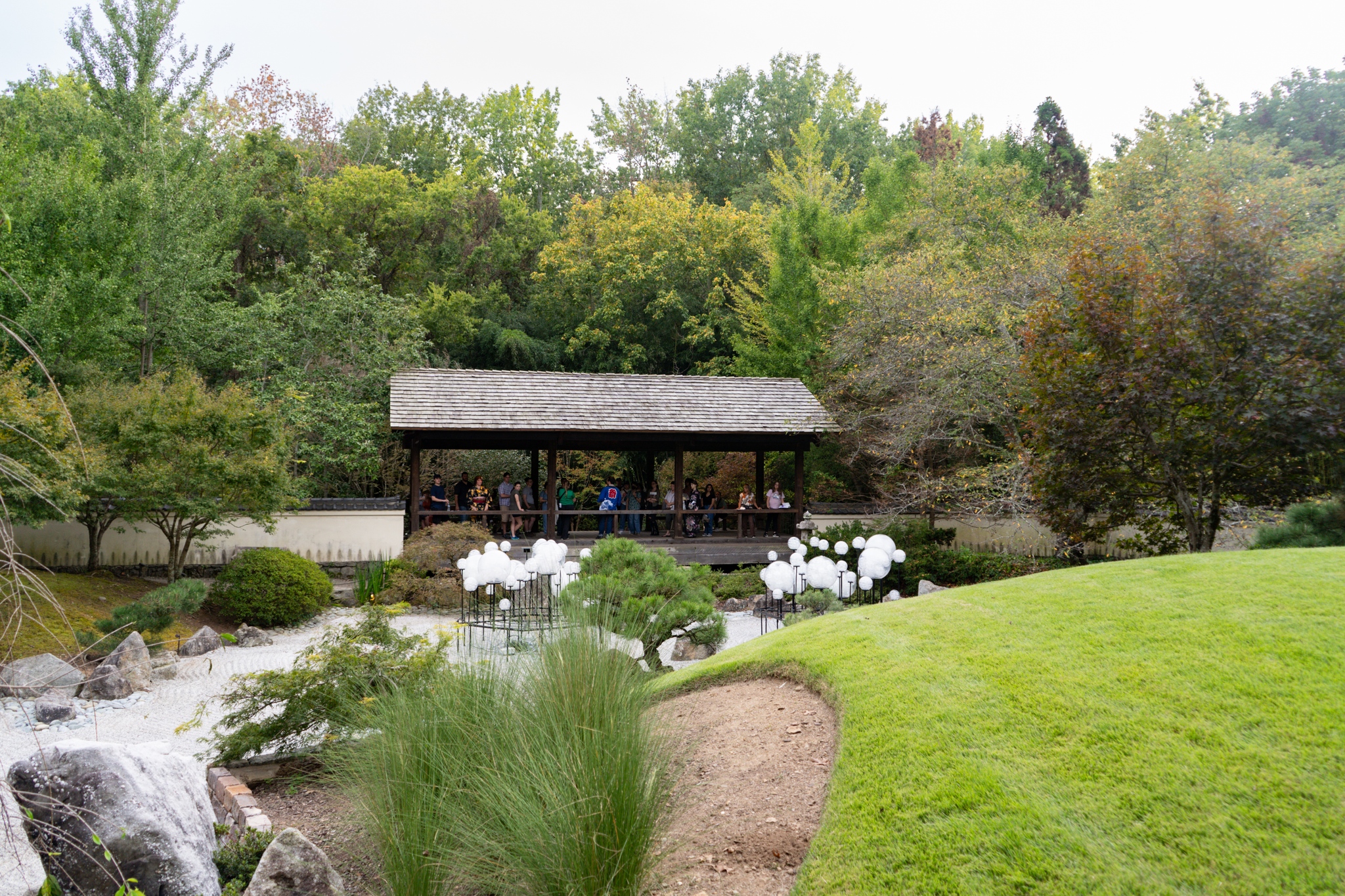 Garten vom Cheekwood Estate in Nashville, USA.