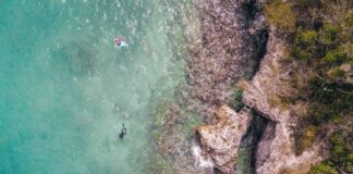 Die besten Schnorchelplätze der Dominikanischen Republik von Punta Cana aus entdecken Das Aquarium - Schnorchelplatz auf der Insel Catalina in der Dominikanischen Republik.