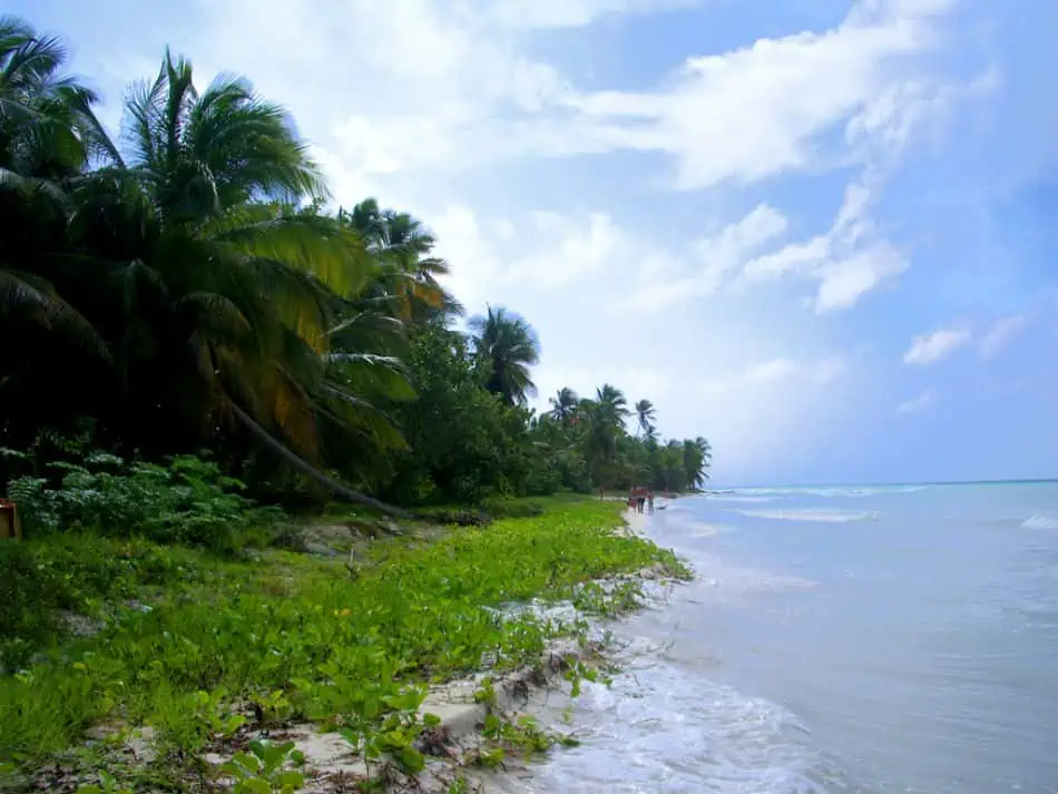 Strand im Nationalpark Cotubanama in der Dominikanischen Republik.
