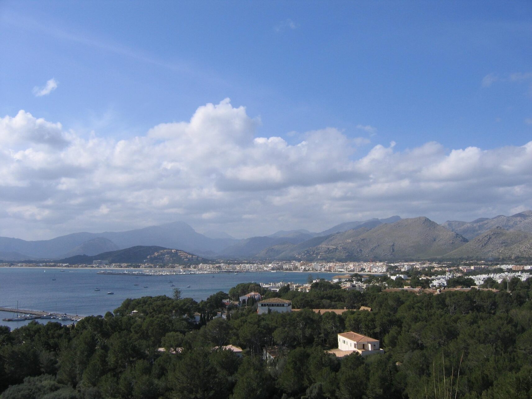 Port de Pollenca auf Mallorca, Spanien.