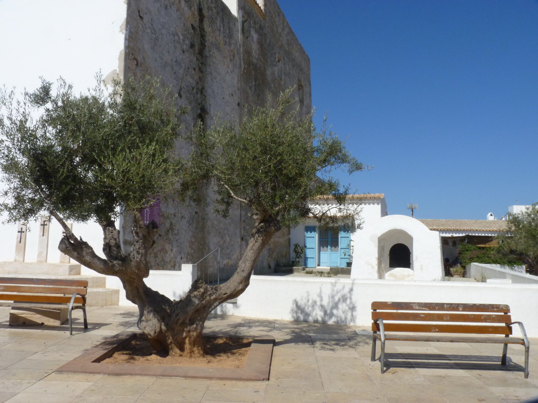 Sant Francesc Xavier auf Formentera, Spanien.