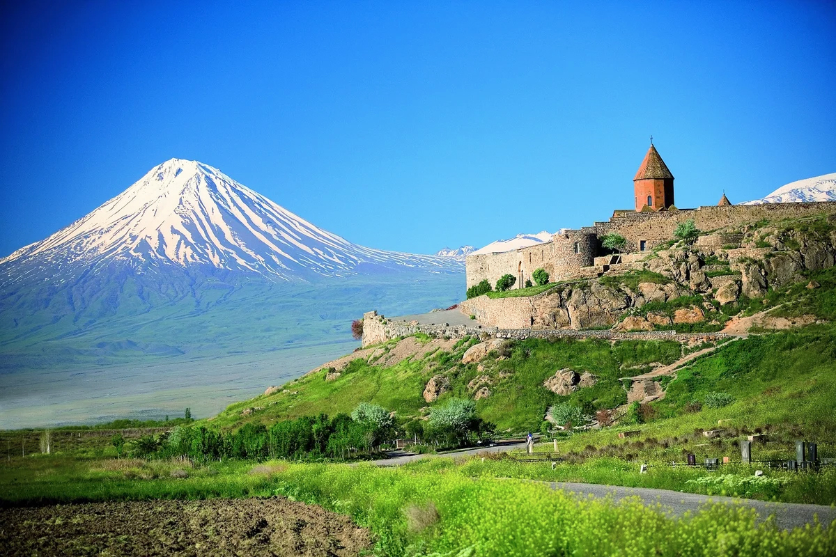 KhorVirap and Mount Ararat, Armenia.