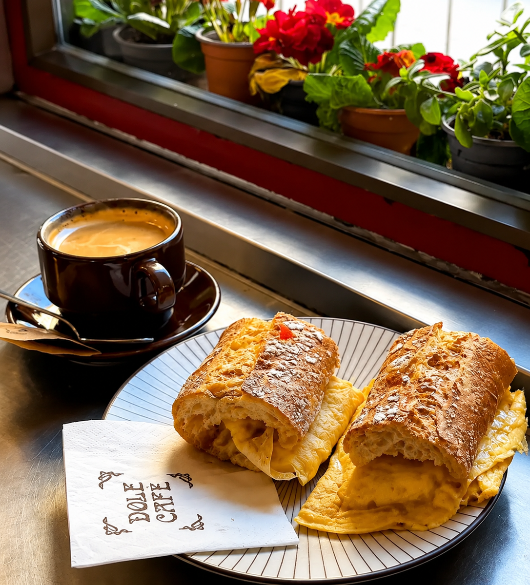 Dole Cafe in Barcelona, Spanien