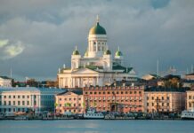 Rauhassa: Ein Helsinki-Museumstag im entspannten Tempo Stadtansicht von Helsinki, Finnland