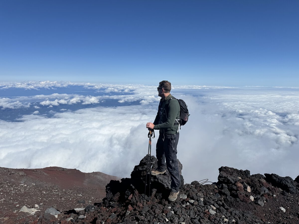 Ausblicke vom Fuji, Japan
