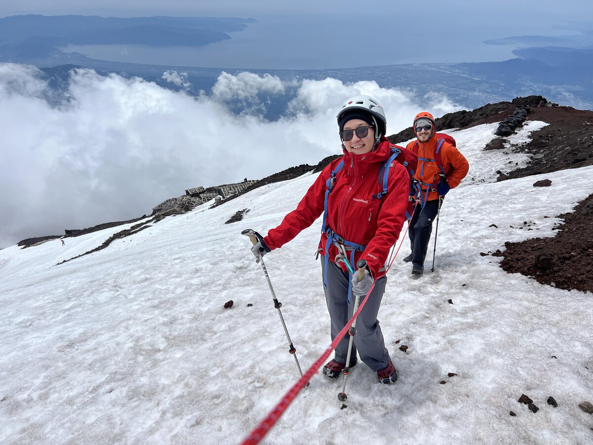 Fuji außerhalb der Saison, Japan