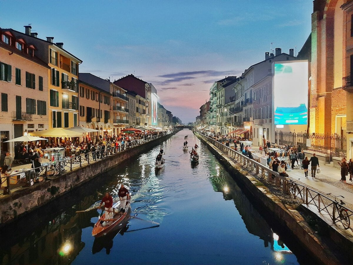 Navigli, Mailand, Metropolitanstadt Mailand, Italien