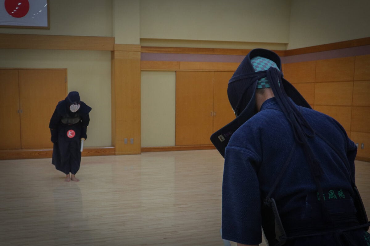Kendo-Erlebnis in Tokio, Japan