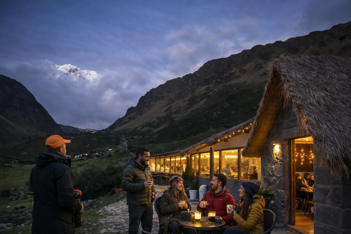 Unterkunft auf der Machu-Picchu-Wanderung