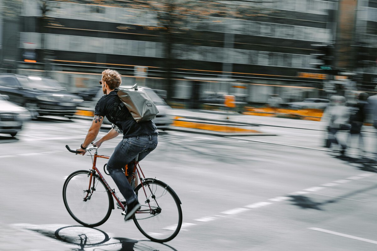 Urbane Fahrradrouten in Barcelona